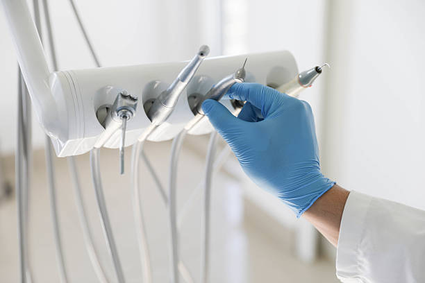 Professional Teeth Whitening technician working in Tioga, ND